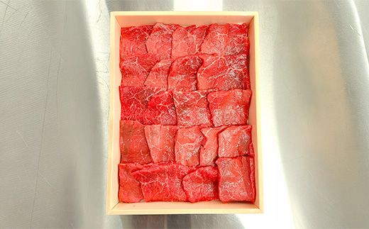 【寛閑観】近江牛厳選『赤身』焼肉用　350g【冷蔵】【FR14W】