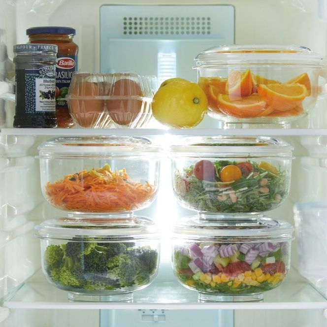 [ 真空 サラダボウル 1個 ] 真空ポンプ 付き 真空保存容器 アサヒ軽金属