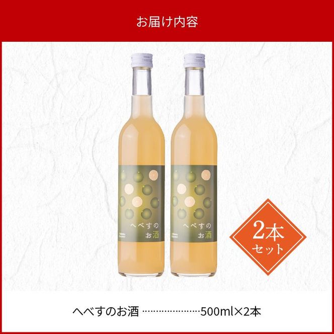 へべすのお酒　500ml×2本 N041-YA5521