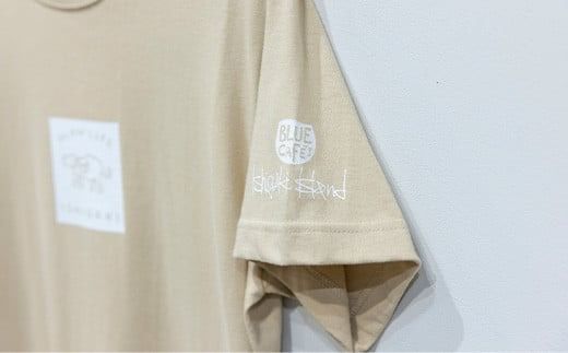 オリジナルTシャツ slow life ishigaki tee【カラー:ナチュラルベージュ】【サイズ:Sサイズ】KB-138