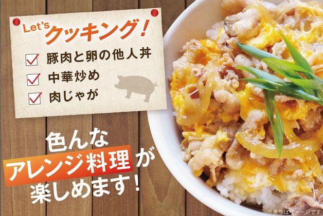 豚肉 日本ハム 定期便 宮崎県産 小間切れ 2kg 500g 4p 3回 総計 6kg [日本ハムマーケティング 宮崎県 日向市 452061046] 小分け 冷凍 細切れ ぶた 細切れ こま切れ