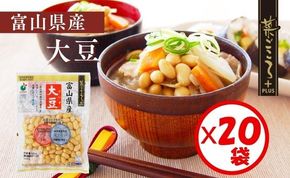 「菜ごころPLUS 富山県産大豆 120g」×20袋