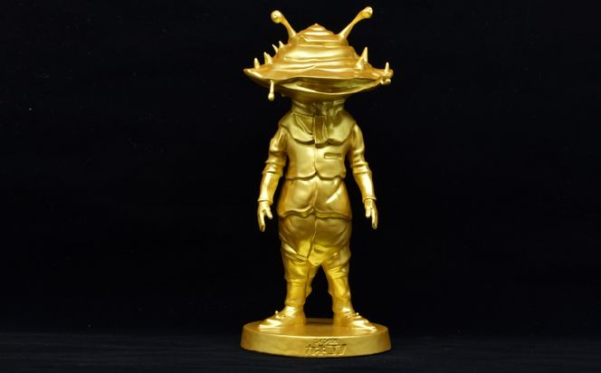 『カネゴン』 メタルフィギュア ゴールド 147-026 ふるさと納税 メタルフィギュア カネゴン ゴールド 笛吹市 プレゼント 贈り物 ギフト