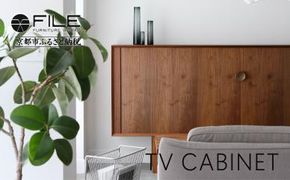 【FILE FURNITURE WORKS】キャビネット＜TV CABINET＞［ 京都 家具 インテリア テレビ 棚  おしゃれ 人気 おすすめ 国産 職人 一点もの オーダー 東京 田園調布 ショールーム 通販 送料無料 ふるさと納税  ］ 261009_B-UK19