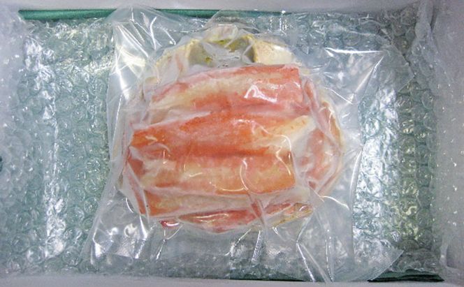 【配送日指定可】【数量限定】夫婦蟹 甲羅盛セット 松葉蟹 ほぐし身（特大）※活き蟹（1,000g級）とコッペがに（中サイズ3個）