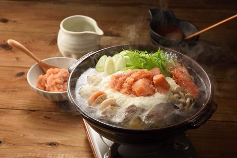 無着色辛子明太子 有色上切 1kg【玄海】_HA1855