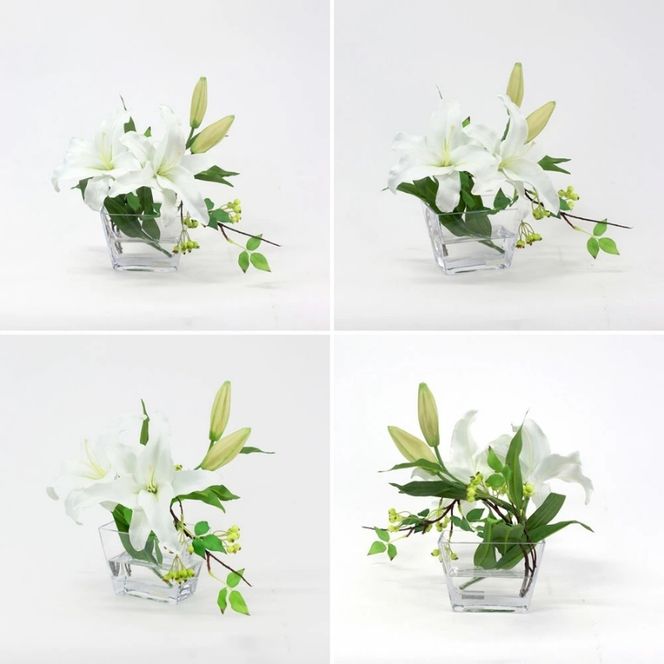 アートフラワー エミリオ・ロバ  カサブランカ2L TTNTA-90200