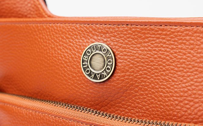 豊岡工房 牛革 ボディショルダーバッグ（4310）キャメル / ショルダーバッグ 柔らかい シュリンク牛革 斜めがけ メンズ レディース かばん カバン バッグ 鞄 国産 日本製 小田清株式会社