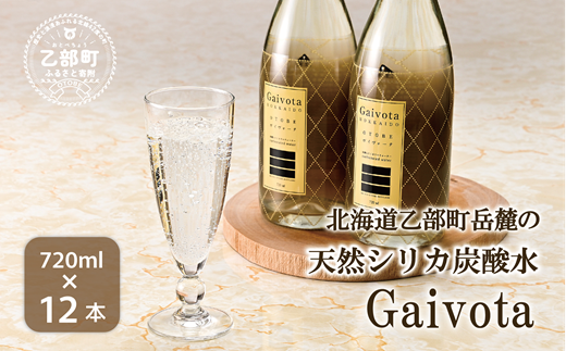Gaivota炭酸水 瓶1箱(720ml×12本)＞北のハイグレード食品 天然