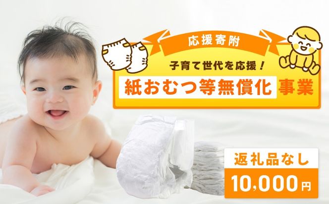 ON0017 【返礼品なし】子育て世代を応援！紙おむつ等無償化応援寄附（大阪府泉佐野市）　