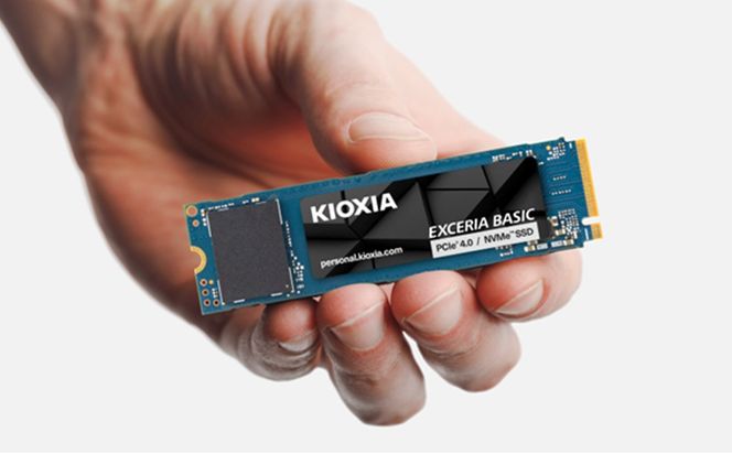 キオクシア（KIOXIA）PCIe(R)Gen4x4 内蔵SSD EXCERIA BASIC 1TB NVMe M.2 Type2280