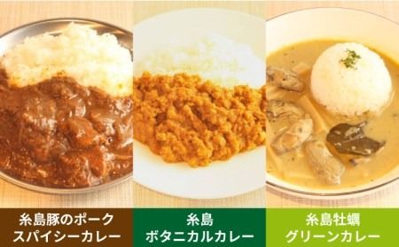 【グルテンフリー】レストランITOSHIMA の 手作り カレー 3種類 3個 セット 糸島市 / 株式会社竹次郎 [AWJ004] 保存食 カレー レトルト ギフト 詰め合わせ セット 贈答 グルテンフリー