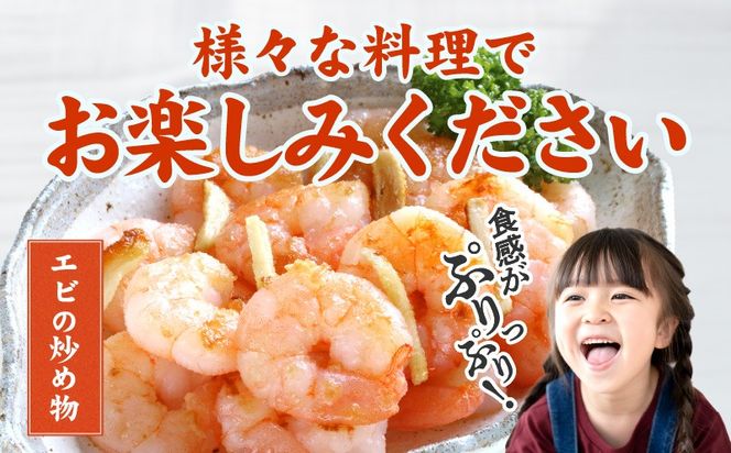 kgp0118 特大ブラックタイガー 500g【むきえび お試し 簡単調理 背ワタなし 訳あり サイズ不揃い 冷凍 時短 エビ 海鮮】