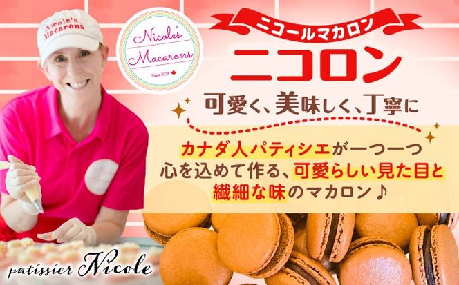 おまかせ マカロン ボックス 18個入 マカロン 焼菓子 スイーツ 愛西市 / ニコールマカロン[AEDA003]