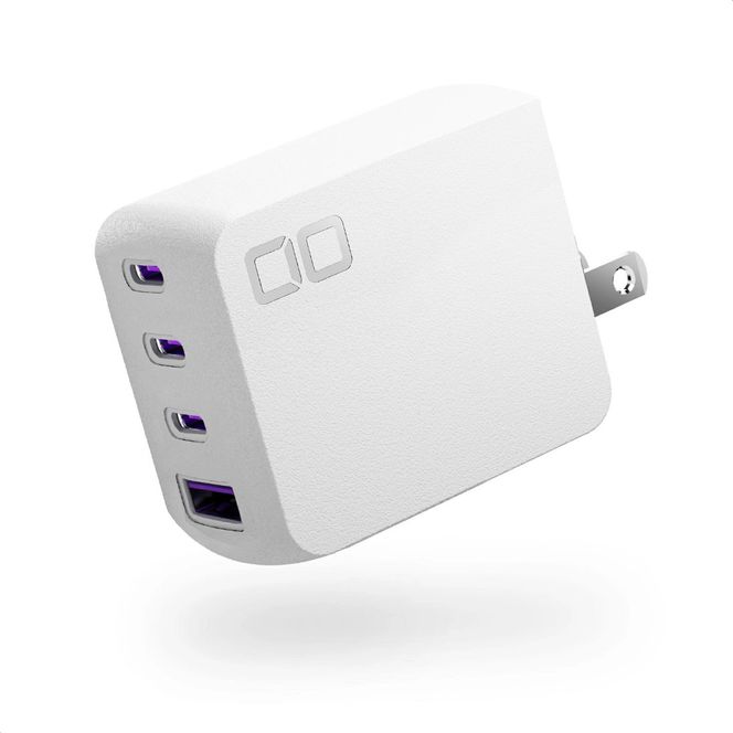 NovaPort QUAD II 100W 3C1A(ホワイト)｜急速充電器 PD [世界最小級 CIO独自技術 NovaIntelligence NovaEngine搭載] 4ポート USB-C×3 + USB-A×1 ACアダプター コンセント 軽量 iPhone 15 Android Galaxy MacBook iPad向け ノートPC [2529]