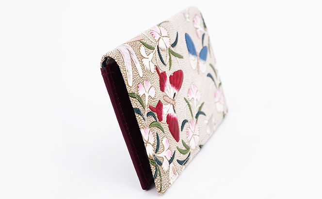 パスケース 撫子 文庫屋大関 名刺入れ カードホルダー 名刺ケース 名刺ホルダー カード入れ 定期入れ 定期ケース 雑貨 生活雑貨 小物 革小物 革製品 本革 日用品 民芸品 工芸品 東京 東京都 墨田区