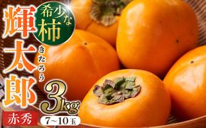 1258.【先行予約】輝太郎柿　赤秀3kg（7～10玉） 313726_BN026
