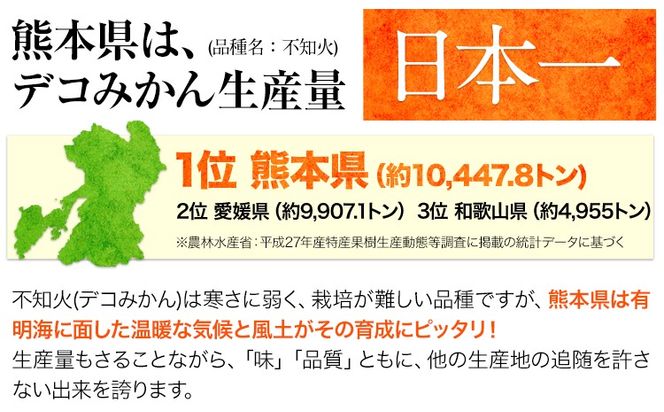 不知火 約5kg 1箱 15-20玉前後 山本果樹園《2月末-5月末頃出荷予定》しらぬい 熊本県 氷川町 柑橘---sh_ymtsni_ec25_r7_15000_5kg---