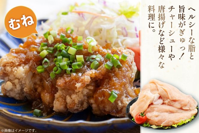 鶏肉 もも肉 2kg むね肉 2kg セット 計 4kg 未カット 宮崎県産 冷凍 [アイフーズ 宮崎県 日向市 452061699] とり肉 鳥肉 モモ肉 もも肉 むね肉 ムネ肉 胸肉 小分け 若鶏 宮崎