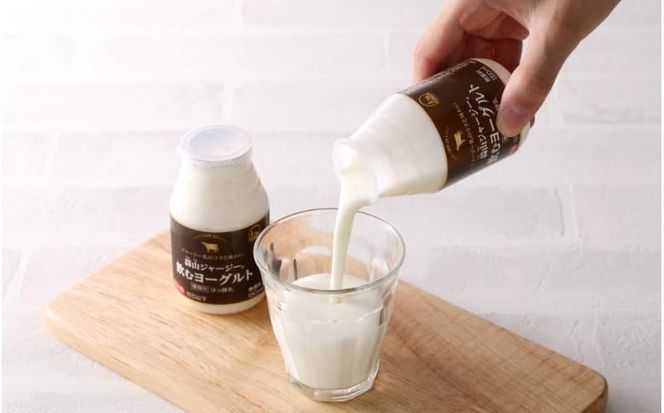 ひるぜんジャージー デザートヨーグルトと飲むヨーグルトセット（計14個） 詰め合わせ 食べ比べ 蒜山酪農 真庭 岡山 ジャージー ギフト【hiru009-02】