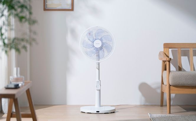 扇風機 DCリビング扇 フルリモコン式 LFD-307L-W ホワイト DCモーター アイリスオーヤマ リモコン付き リビング タイマー付き 左右首振り 風量調整 節電 パワフル シンプル おしゃれ 省エネ リビング扇風機 dc扇風機 DC リビングファン