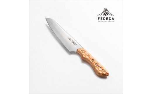 【FEDECA】三徳包丁 小 名栗ホワイト 001072