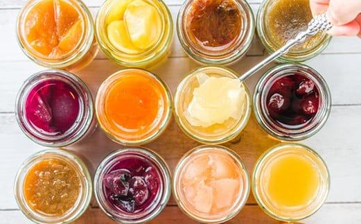 ［添加物不使用］ 信州果実の旬ジャム秋セット 160g ×1本 140g ×3本 ［手作りジャムの店 マロナップル］ ジャム 小布施栗 ナガノパープル ブラムリーアップル ふじりんご 無添加 ギフト フルーツ 贈答 長野 信州 小布施 詰合せ 味比べ 食べ比べ 詰め合わせ ［A-99］