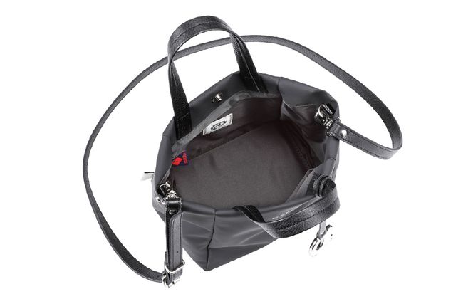 豊岡鞄 anti-mode style U.R. Mini Tote A90001 ブラック / トートバッグ ミニ 小さめ ミニ2WAYバッグ アンチ・モード・スタイル 手提げ ショルダーバッグ シンプルデザイン メンズ レディース バッグ かばん 鞄 木和田正昭商店