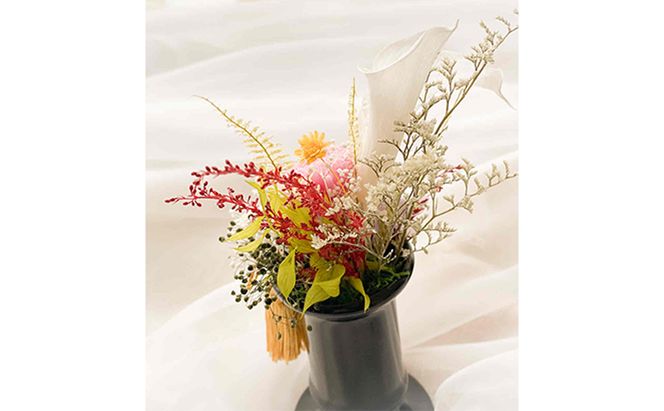 プリザーブドフラワー 仏花 白いカラー 2個 セット 花 フラワー 