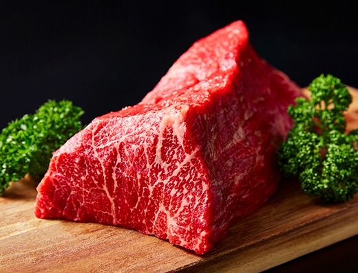 A4A5等級未経産雌牛　近江牛赤身ブロック塊肉 500g【ローストビーフ用】【FO39SM】