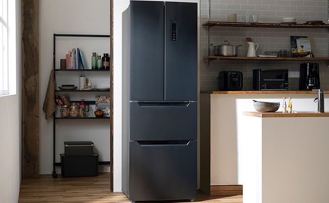 冷蔵庫 320L 大型 ファン式 冷凍冷蔵庫 IRSN-32A-B アイリスオーヤマ 家電 自動霜取り 霜取り 霜取り不要 冷凍庫 フレンチドア 観音開き 大容量 省エネ 冷蔵保存 冷凍保存 冷蔵 冷凍 ストッカー 電化製品 アイリス 宮城 宮城県 大河原町