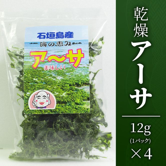 沖縄の海の恵み アーサ（あおさ）4パック CK-08