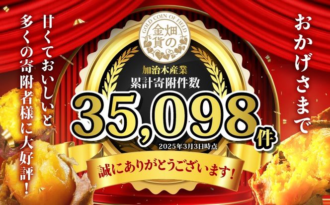 畑の金貨　生芋　訳あり紅はるか9kg　K181-007