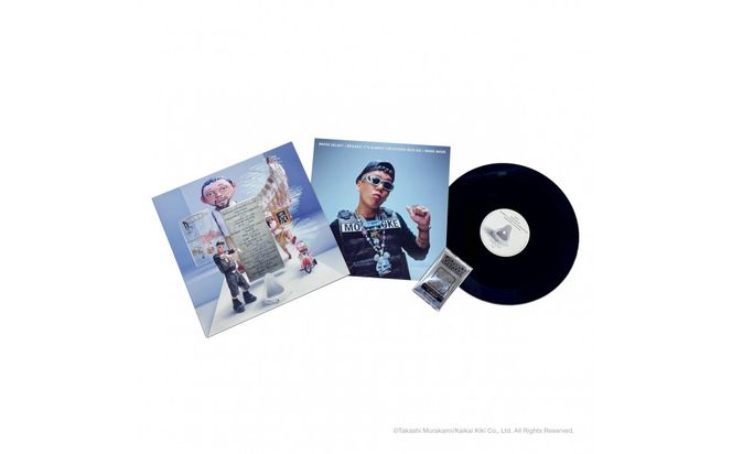 【ふるさと納税限定セット】12 inchレコード盤『ローズ・セラヴィ さりながら、死ぬのはいつも他人なり MNNK MADE』トレーディングカード2パック入り｜カイカイキキ レコード 人気 おすすめ [ 京都 アーティスト 村上隆 カイカイキキ レコード盤 トレーディングカード トレカ 2パック ふるさと納税限定 グッズ 人気 おすすめ お取り寄せ 通販 送料無料 ふるさと納税 ］ 261009_KA053