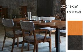 ナガノインテリア ダイニング チェア 『elum』 DC349-1W レッドオーク材 お届け：3ヶ月以上お待ちいただく場合がございます 家具 天然皮革 ダイニングチェア 