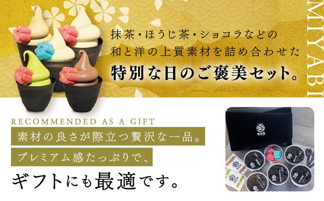 【坂の駅 栄山堂】京華ソフト～雅～ソフトクリーム5種詰め合わせ｜京都 清水 老舗 スイーツ店 アイス ギフト 人気セット [ 京のソフトクリーム5種セット 濃厚抹茶 ほうじ茶 ロイヤルバニラ ロイヤルショコラ 豆乳バニラ 人気 おすすめ アイス スイーツ お菓子 デザート ギフト プレゼント お取り寄せ 通販 送料無料 ふるさと納税 ] 261009_A-AAV001