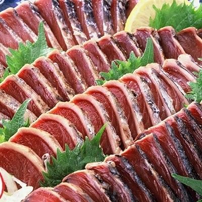 【2.7Kg】1本釣り血合抜き(炭焼かつおたたき・刺身) B3-32【1166295】