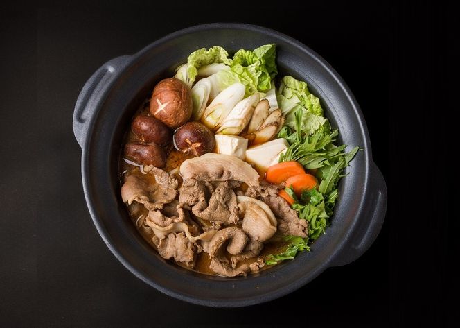 【冬季限定】猪肉500ｇ＆ぼたん鍋用味噌（150ｇ×２袋）（25-24）