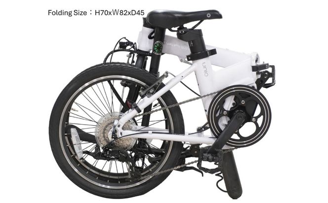 電動アシストオリタタミ自転車 DAHON International Unio【White Lily】【四日市市 で人気の返礼品 武田産業 折り畳み自転車 ホワイト 白 電動自転車 自転車 折りたたみ自転車 折りたたみ式自転車 三重県 四日市市ふるさと納税】