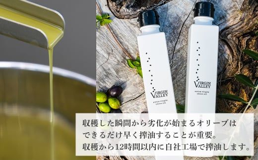 50本セット！「Virgin Valley 淡路阿利布」182ｇ（エキストラバージンオリーブオイル）【2025年度産】