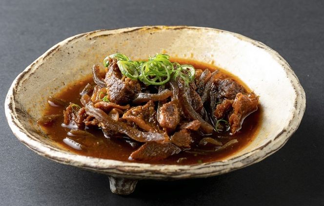 010B1687-1 焼肉屋さんの人気セット 牛タンシチュー 240g×2／すじ煮込み 220g×2