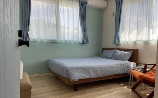 【FUNBASEうるま】　1室1名様（シングル）1泊ご宿泊券（朝食付き）