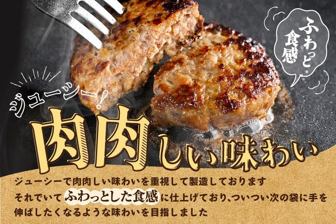 北海道 別海町産 別海牛入り合挽ハンバーグ（80g×12個）×2箱【NB002JB00】