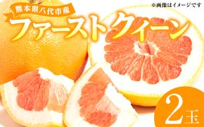 【先行予約】ファーストクイーン 2玉 サラダ感覚 熊本県 八代市産 みかん チャンドラポメロ ザボン 早生文旦 わせぶんたん ボンタン 【2026年10月下旬より順次発送】