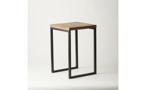 マキヅ家具 槙塚鉄工所 Mashikaku stool 黒 372013_GL073