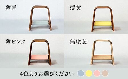 杉の小さなスツール 糸島市 / 贈り物家具 みはたや [ADD025]