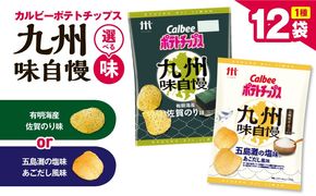 ＜選べる！＞カルビーポテトチップス 九州味自慢　K194-003