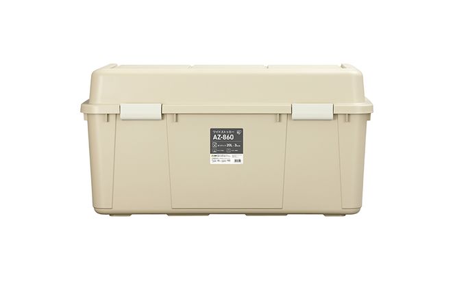 収納 ワイドストッカー 92L 5個セット AZ-860 ベージュ アウトドア ガーデニング ガーデニング用品 コンテナ 収納に便利 多目的収納 アイリスオーヤマ 屋外収納 