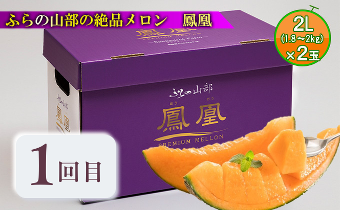 【年3回定期便】【2026年6～9月お届け】数量限定！ こだわりのふらのメロン 厳選3農家 コラボ  定期便(3)  食べ比べ 赤肉 2玉×3回 合計6玉 (北海道 富良野市 果物 フルーツ 甘い デザート 産地 直送 新鮮 先着順 坂口農産 大島農園 NORTH FUN)