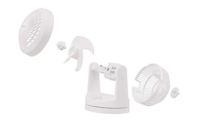 サーキュレーター 扇風機 首振り PCF-HD15EC-W ホワイト アイリス